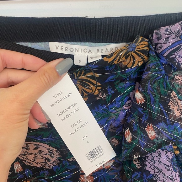 NWT Veronica Beard Hazel Skirt - Picture 5 of 5